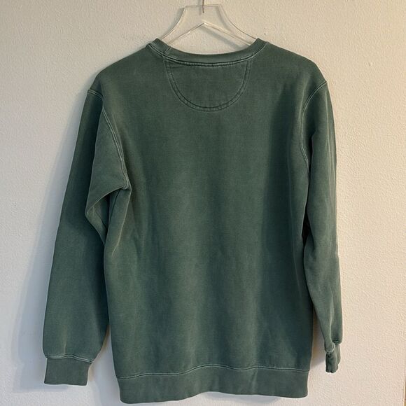 Salty Dog Cafe Hilton Head Island Green Crew Neck Sweatshirt Size Small - Picture 6 of 9